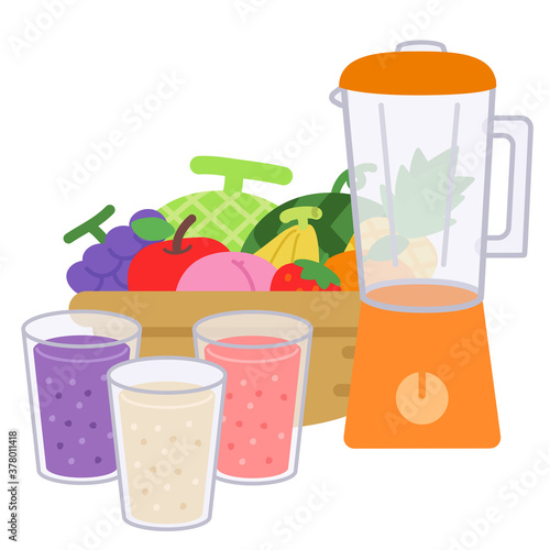 スムージー　ミキサー　フルーツ