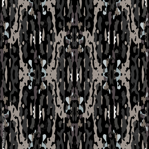 Ikat, Tie Dye. Batik, Hand Drawn Ornament. 