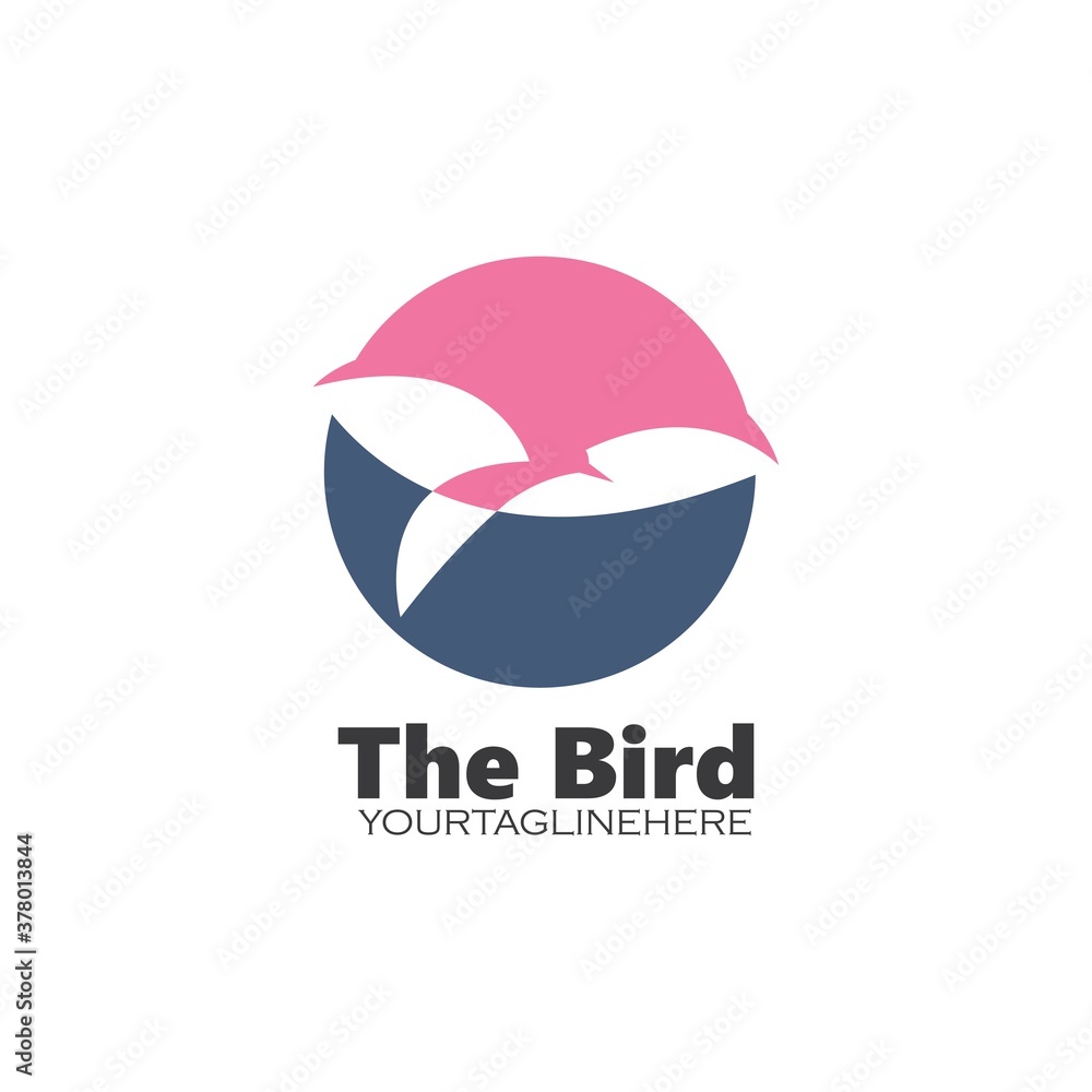bird icon vector illuatration design template bird icon vector illuatration design template
