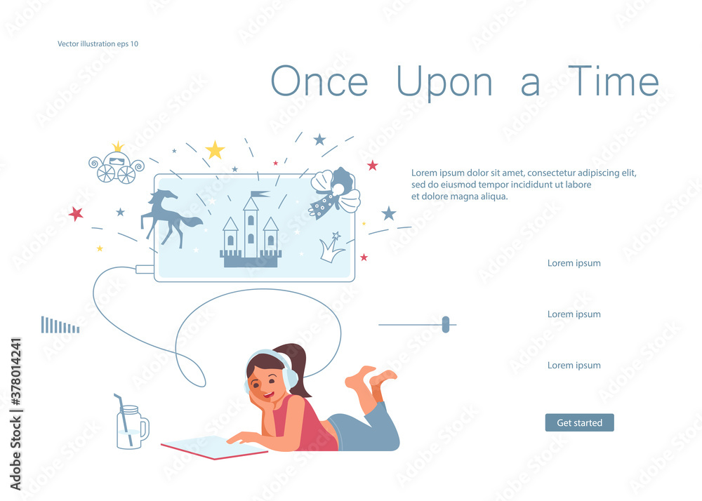 Landing webpage template of home schooling Landing webpage template of home schooling