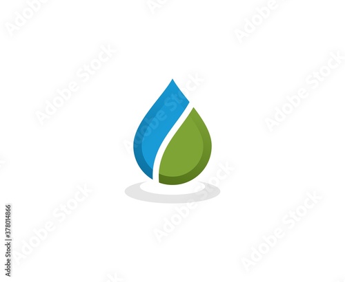 Water drop logo 