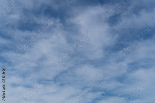 blue sky with clouds