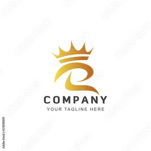 Initial R or Crown Logo inspiration