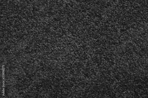 Black carpet close-up