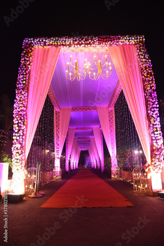 traditional wedding gate