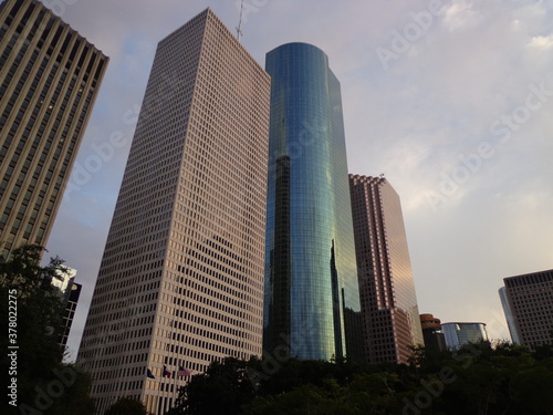 Modern Skyline of Houston, Texas, USA