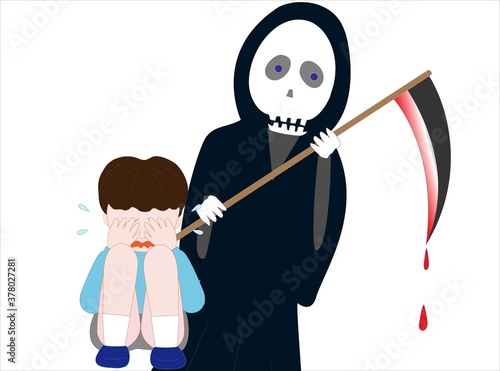 ハロウィンの恐怖。ハロウィンの日に殺人が起きた。