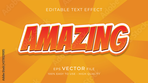 Premium Editable Text Effect