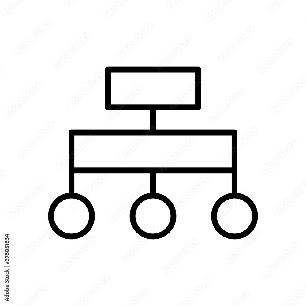 statistics infographic line style icon statistics infographic line style icon