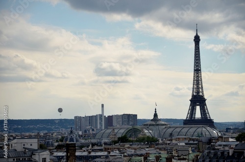 the eiffel tower in paris  symbol of france in the world