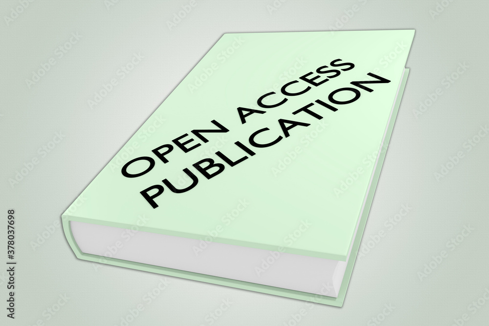 OPEN ACCESS PUBLICATION concept OPEN ACCESS PUBLICATION concept
