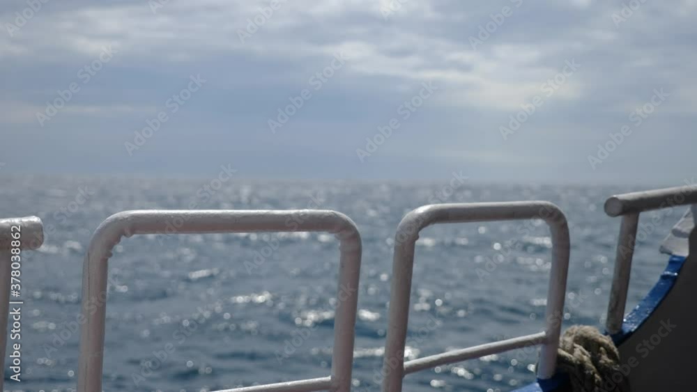 board of a passenger ship sailing on the sea during the day in Yalta board of a passenger ship sailing on the sea during the day in Yalta