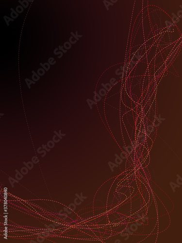 Dashed line multi colored spectrum abstract disco party background