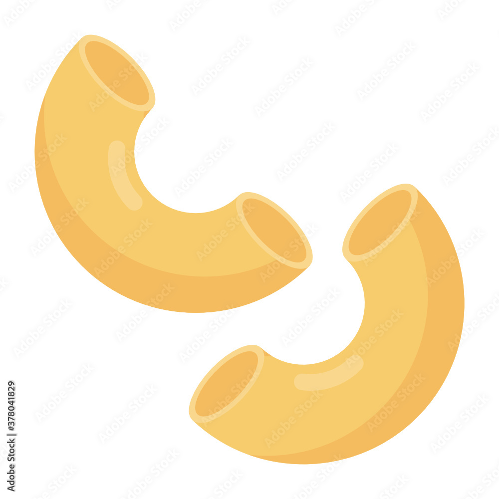 Vector of macaroni pasta, editable icon of mediterrianean cuisine
Vector of macaroni pasta, editable icon of mediterrianean cuisine