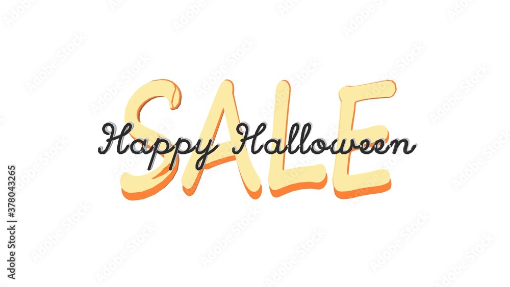 Halloween Sale special offer banner template with hand drawn lettering for holiday shopping. Limited time only. Halloween Sale special offer banner template with hand drawn lettering for holiday shopping. Limited time only.