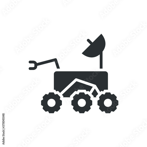 Mars rover icon