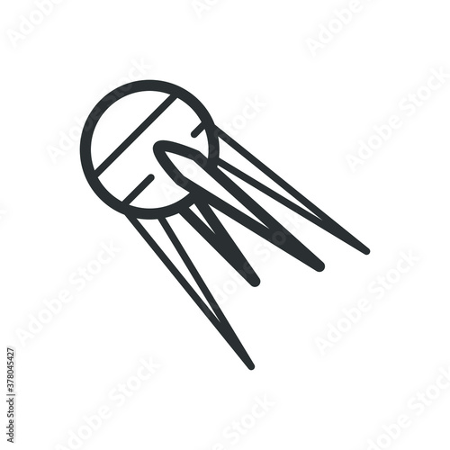 Sputnik satellite icon