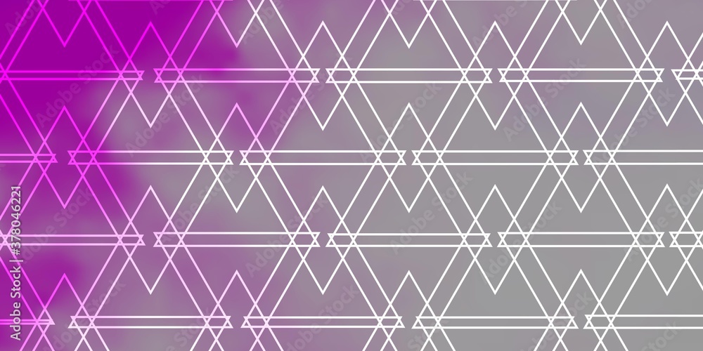 Light Purple vector background with lines, triangles. Gradient triangles in abstract style on simple form. Best design for posters, banners. Light Purple vector background with lines, triangles. Gradient triangles in abstract style on simple form. Best design for posters, banners.