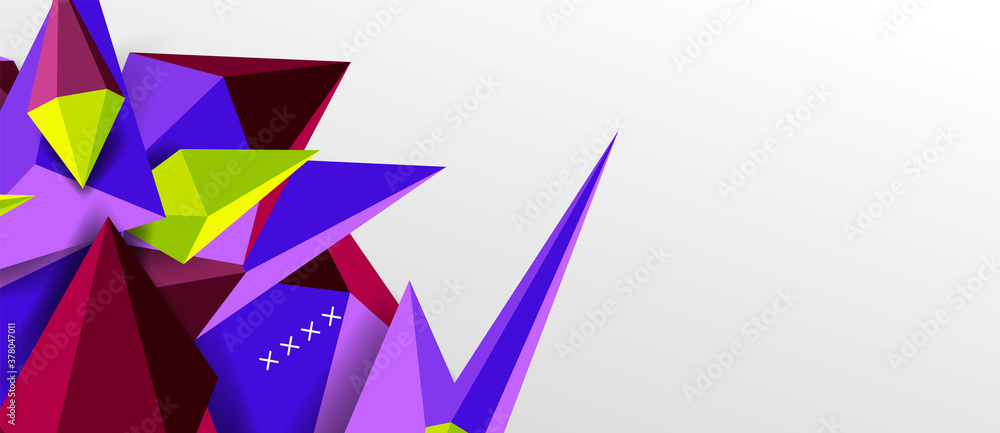 3d low poly abstract shape background vector illustration 3d low poly abstract shape background vector illustration