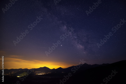 The Milky Way over Estes Park, Colorado, USA © Jeffrey Schwartz