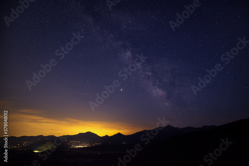 The Milky Way over Estes Park, Colorado, USA