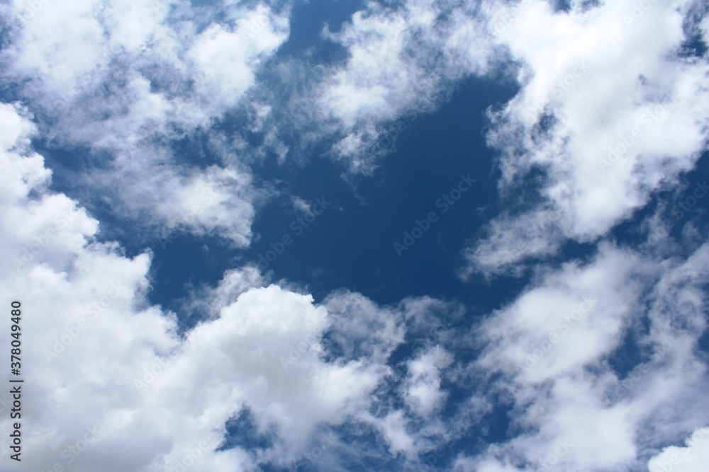 Cloudscape shot in sky