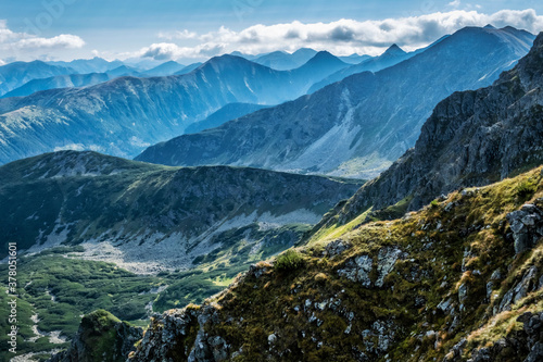 Western Tatras scenery, Slovakia, hiking theme