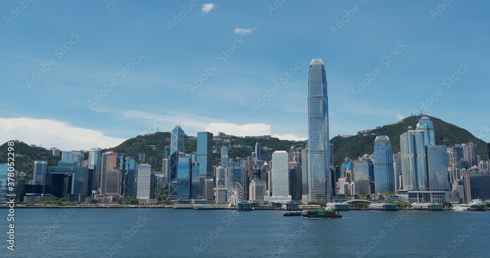 Fototapeta premium Hong Kong city