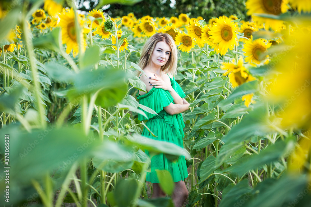 girl with a sunflowers girl with a sunflowers