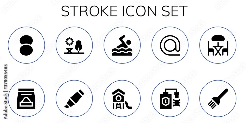 stroke icon set stroke icon set