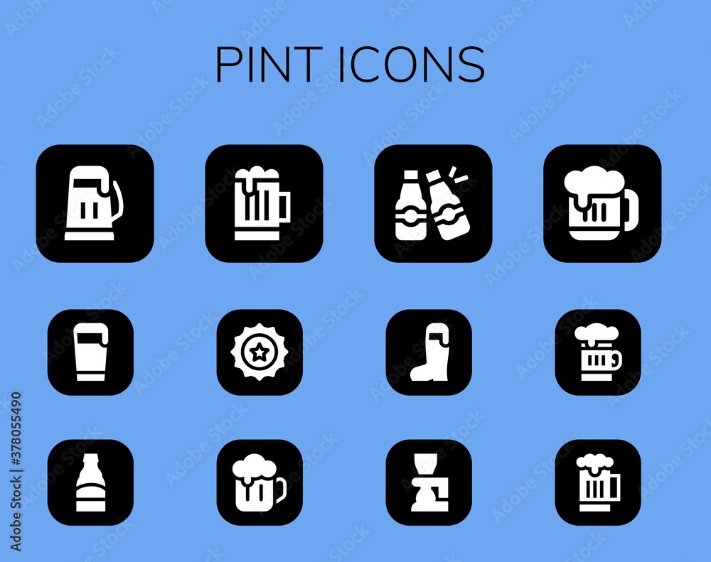 pint icon set pint icon set