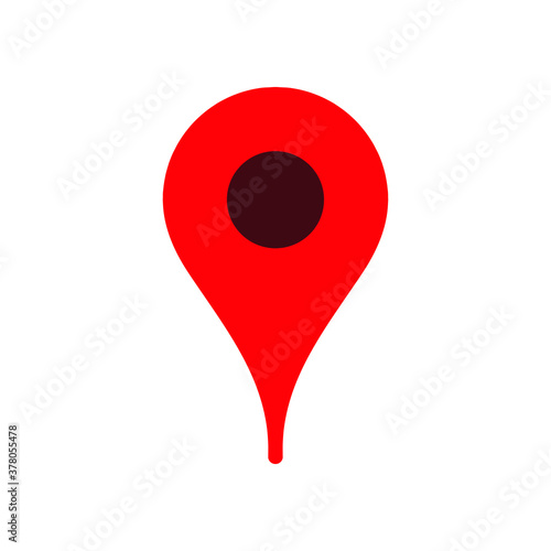 Map pointer icon, GPS location symbol, Maps pin, Location map icon
