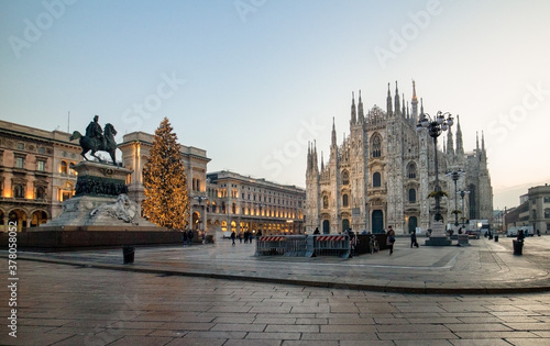 Duomo of Milan, One of the most famous cathedral all around the world. Gothic style architecture.