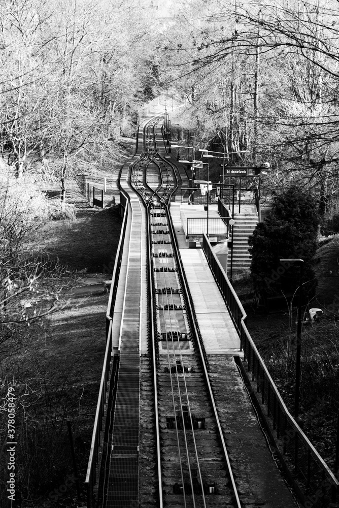 Funicular Railway to Petrin Hill