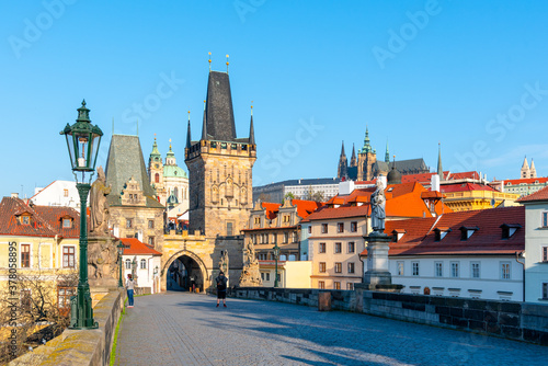 Morning on Charles Bridge