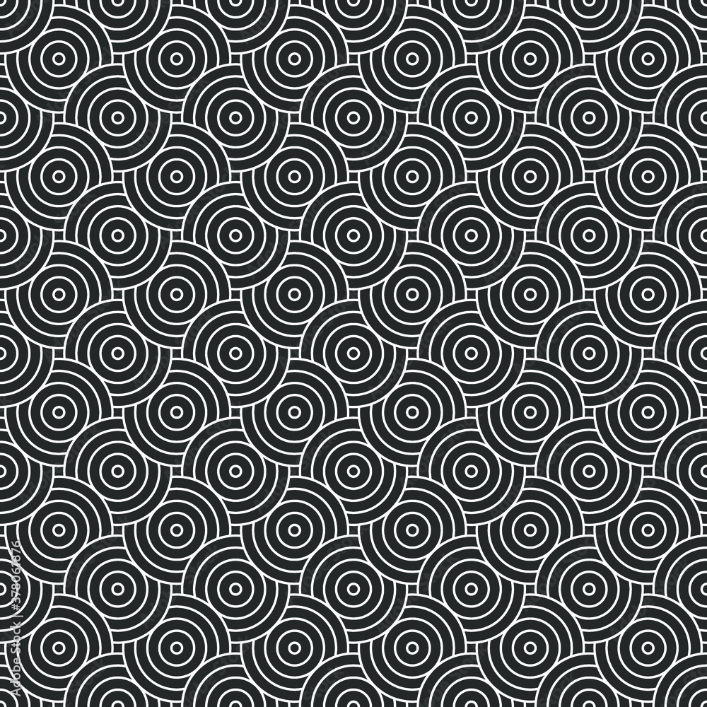 Overlapping Circles Pattern, art background. Overlapping Circles Pattern, art background.