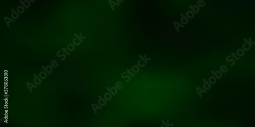 Dark green vector blur background.