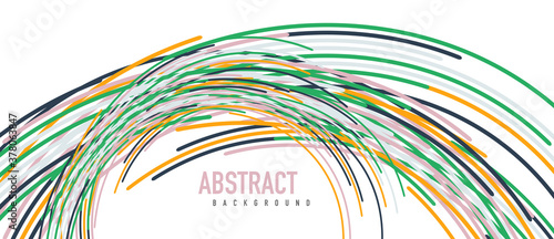 Аbstract moving colorful lines vector backgrounds for cover, placard, poster, banner or flyer