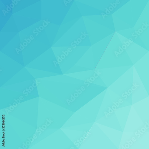 blue polygon pattern, gradation,