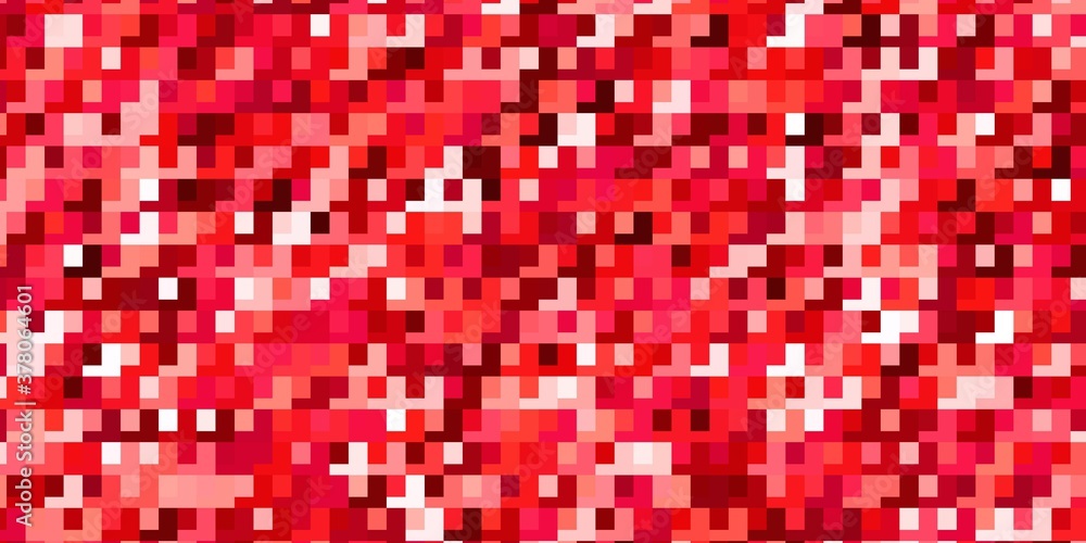 Fototapeta premium Light Red vector background with rectangles. Abstract gradient illustration with rectangles. Pattern for websites, landing pages.