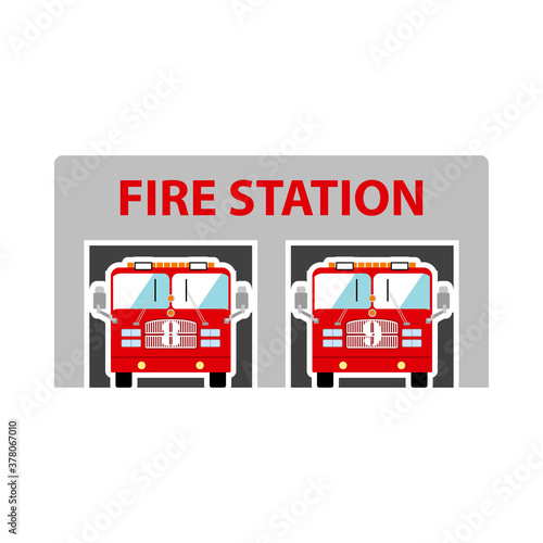 Fire Station Icon
