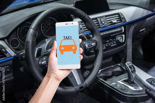 Taxi APP service on the Internet