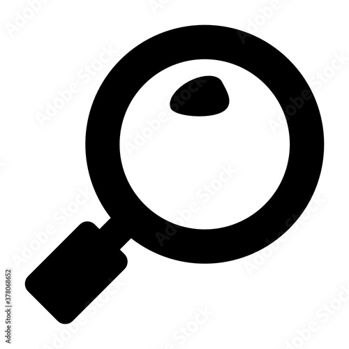 
Style of magnifier in modern style 
