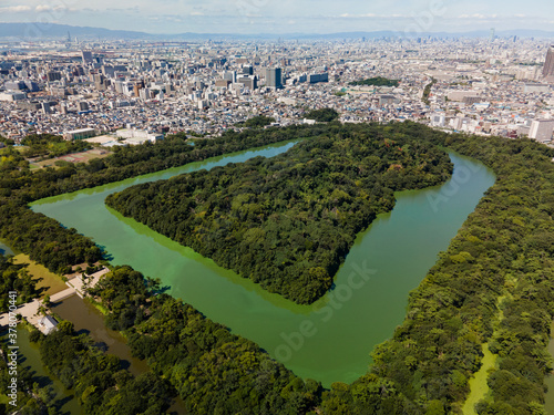 Mozu-Furuichi Kofun Group(48MP High Resolution Aerial View).