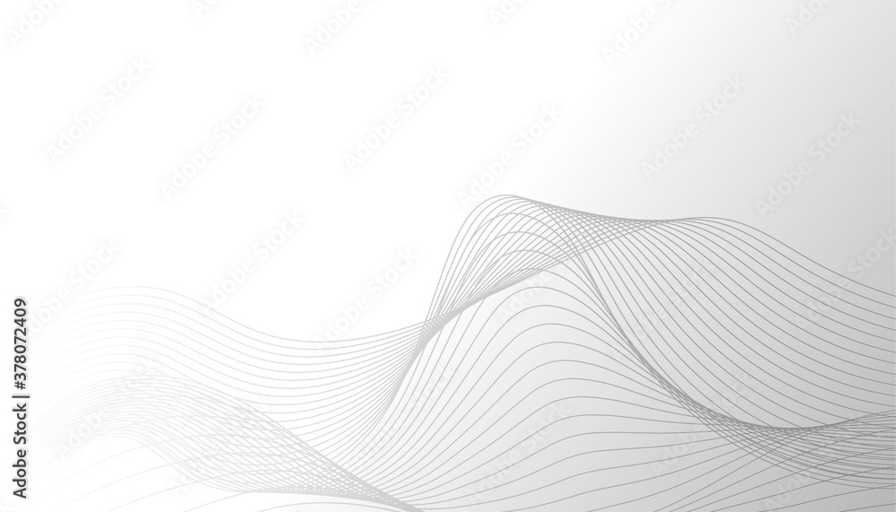 Abstract white and gray gradient background. abstract line, wavy design premium background. Vector Illustration. Abstract white and gray gradient background. abstract line, wavy design premium background. Vector Illustration.