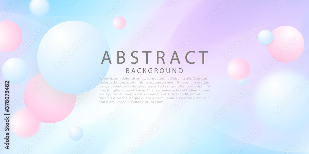 Abstract Pastel pink blue gradient background Ecology concept for your graphic design,