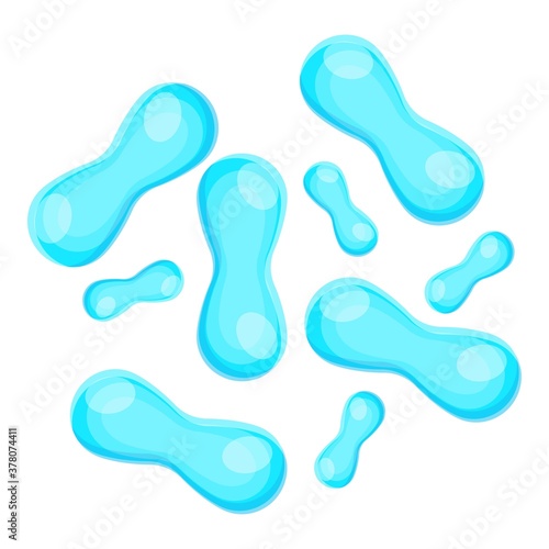 Probiotics casei icon. Cartoon of probiotics casei vector icon for web design isolated on white background