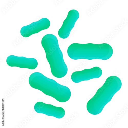 Probiotics acidophilus icon. Cartoon of probiotics acidophilus vector icon for web design isolated on white background