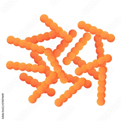 Medical probiotics icon. Cartoon of medical probiotics vector icon for web design isolated on white background