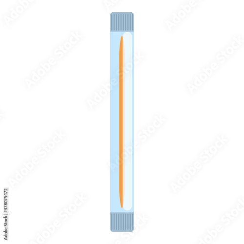 Pack toothpick icon. Cartoon of pack toothpick vector icon for web design isolated on white background